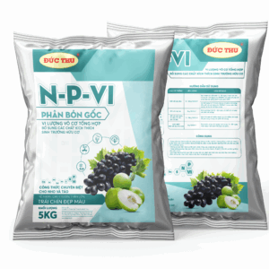 Phân Bón Gốc Vi Lượng N-P-Vi PLUS công thức chuyên biệt cho nho và táo