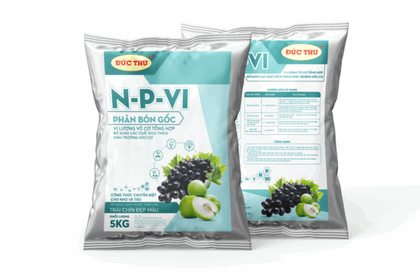 Phân Bón Gốc Vi Lượng N-P-Vi PLUS công thức chuyên biệt cho nho và táo